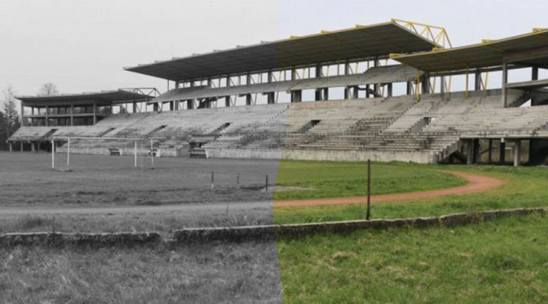 15 година градње Скадра на Сави: Историја Градског стадиона