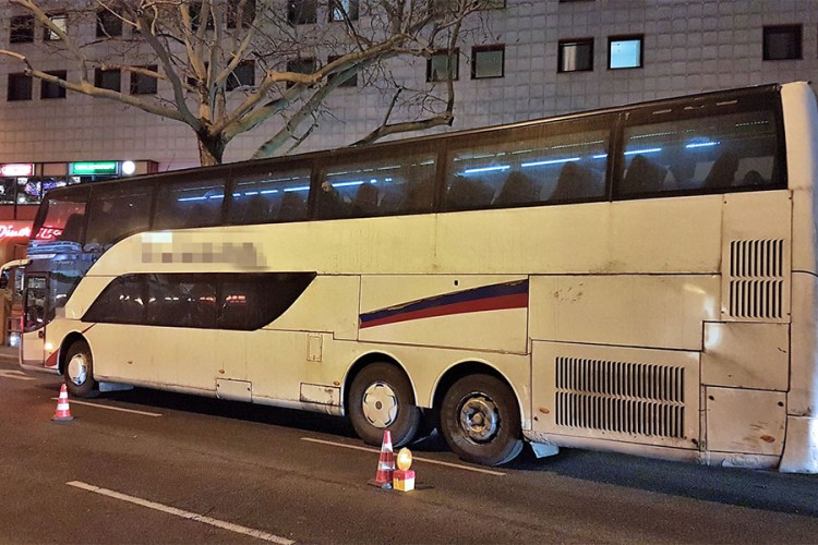 Њемачка полиција шокирана аутобусом који је ишао за Србију