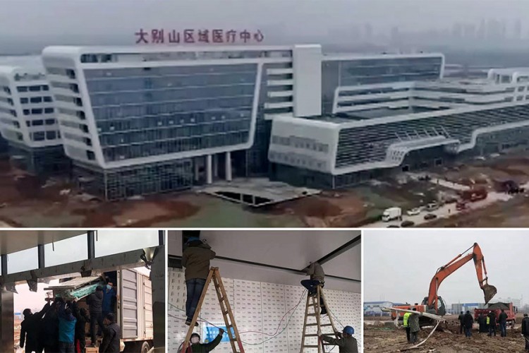 Отворена прва болница за лијечење коронавируса у Кини