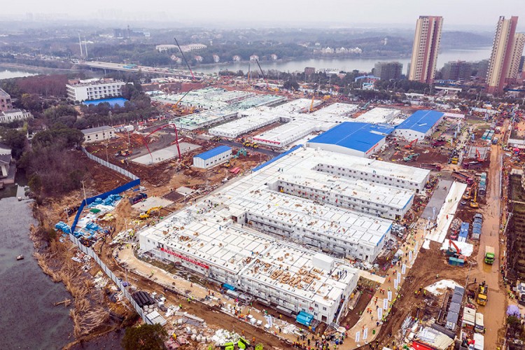 Кинези објавили снимак: Како је болница изграђена за 10 дана