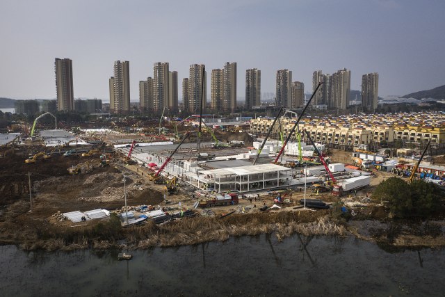 У рекордном року: Нова болница за 1000 болесника изграђена у Кини