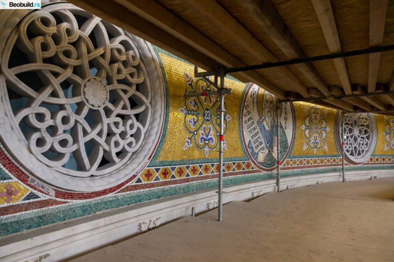Погледајте величанствени мозаик у Храму Светог Саве