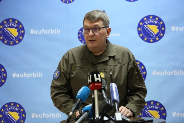 Командант ЕУФОР-а: Сигурносна ситуација у БиХ је стабилна, нећемо слати трупе у Брчко