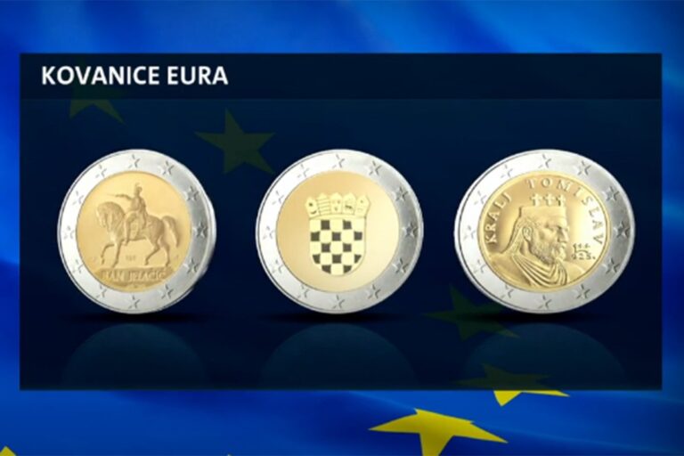 Како ће изгледати хрватске кованице евра и цента