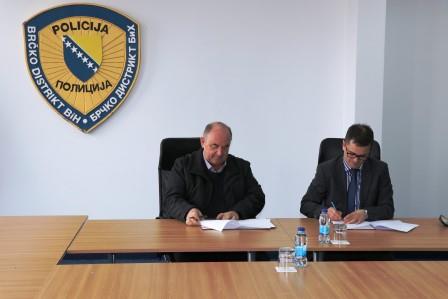 Потписан Споразум о сарадњи Полиције и Канцеларије за превенцију корупције и координацију активности на сузбијању корупције Брчко дистрикта