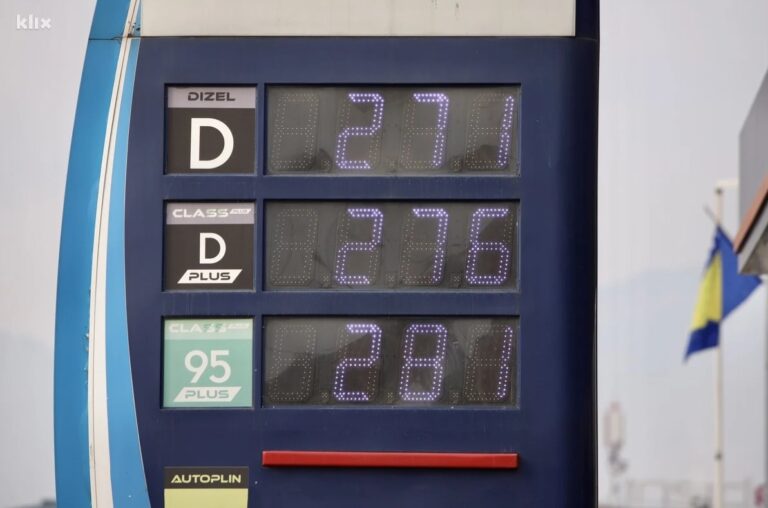 Настављен раст цијена горива у БиХ, литар би се ускоро могао плаћати 4 КМ