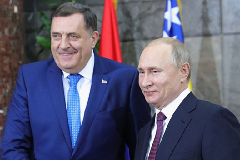 Састанак Додика и Путина разљутио Сарајево