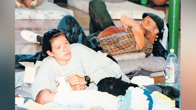 Ubijanje Srba u izbjegličkim kolonama 1995.