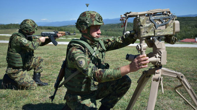 Војска Србије оборила дрон
