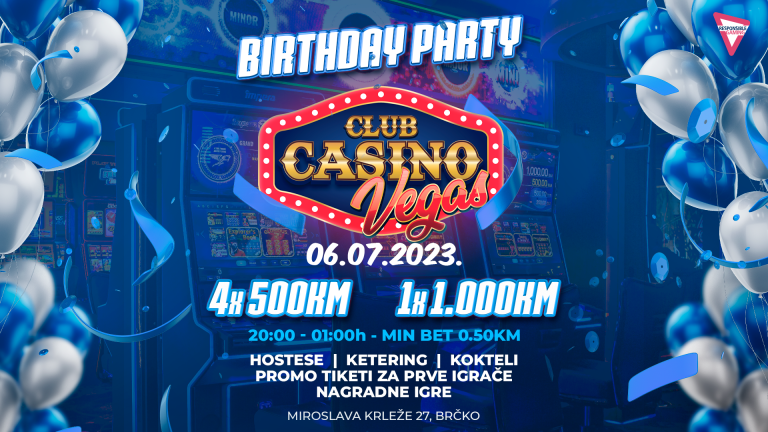 Vegas Casino slavi rođendan!