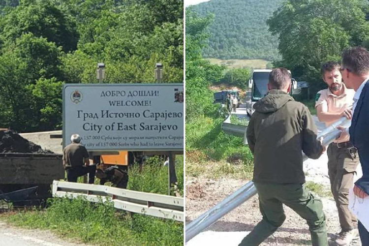 Кантоналне власти уклониле таблу са бројем прогнаних Срба из Сарајева