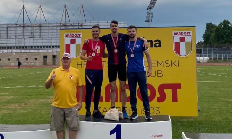 Загреб: Брчак оборио рекорд у скоку у даљ!