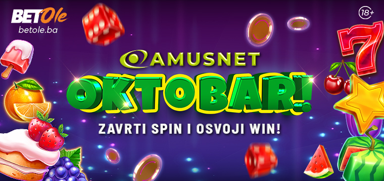 Amusnet oktobar – Zavrti Spin i Osvoji Win na BetOle-u!