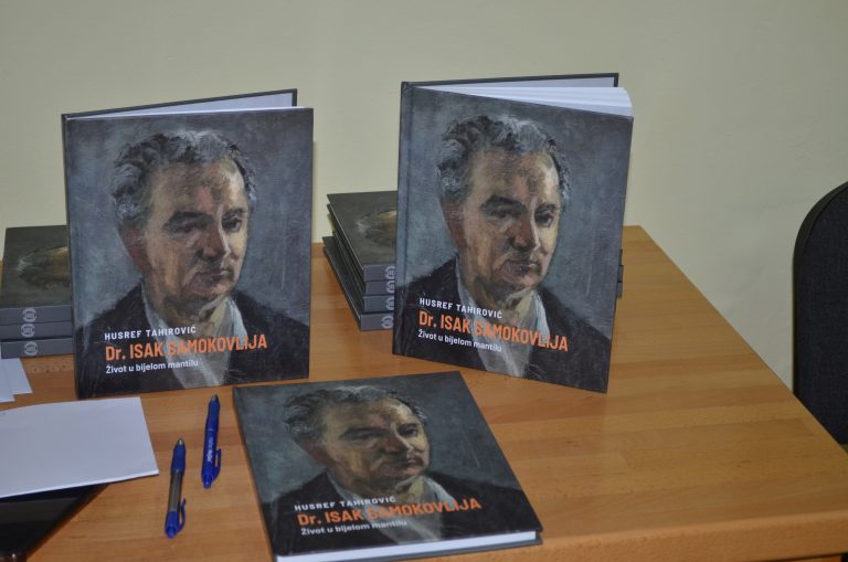 Promocija knjige „Dr Isak Samokovlija – Život u bijelom mantilu“ akademika Husrefa Tahirovića