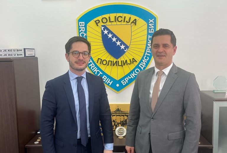 Ambasador Fracuske u službenoj posjeti Policiji Brčko distrikta