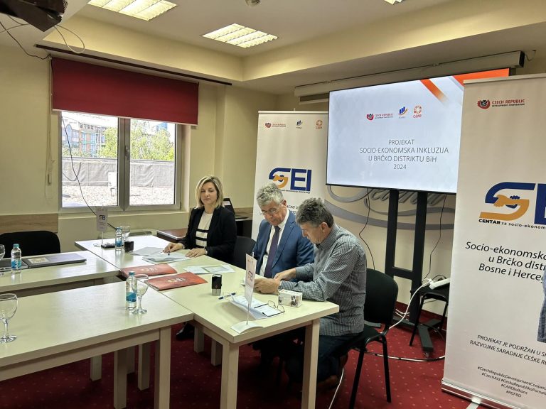 Potpisan Ugovor o partnerstvu za projekat „Socioekonomska inkluzija u Brčko distriktu BiH“