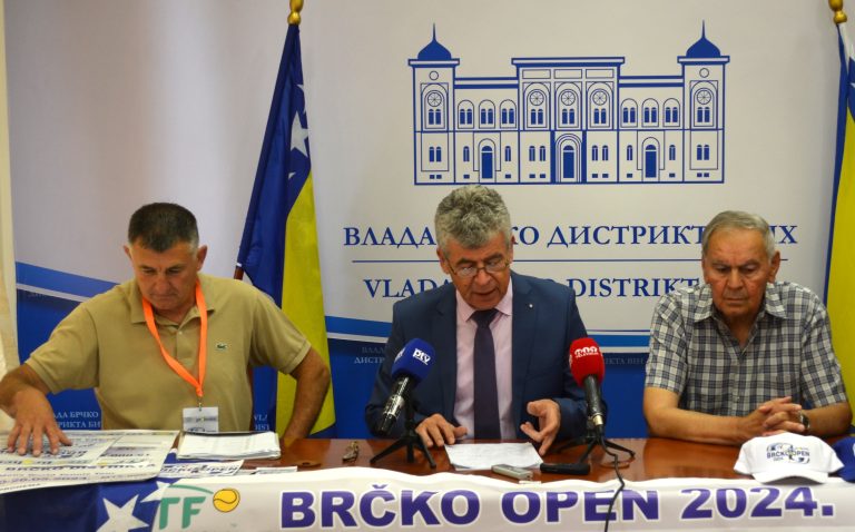 Gradonačelnik i predsjednik Teniskog kluba „Prohema“ najavili teniski turnir „Brčko open 2024“