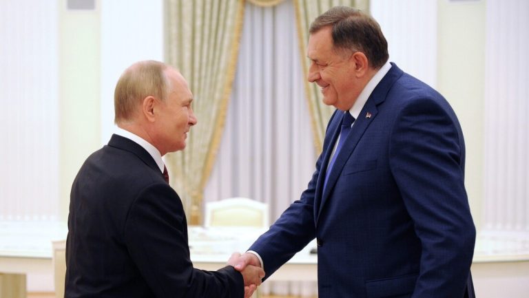 Putin: Stav o Dejtonskom sporazumu nepromenjen; Dodik: Nećemo uvoditi sankcije Rusiji