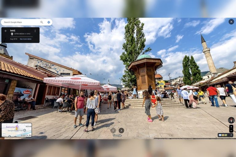 Google Street View stiže u Bosnu i Hercegovinu