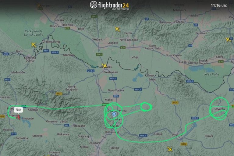 Misteriozni avion ponovo kruži iznad BiH