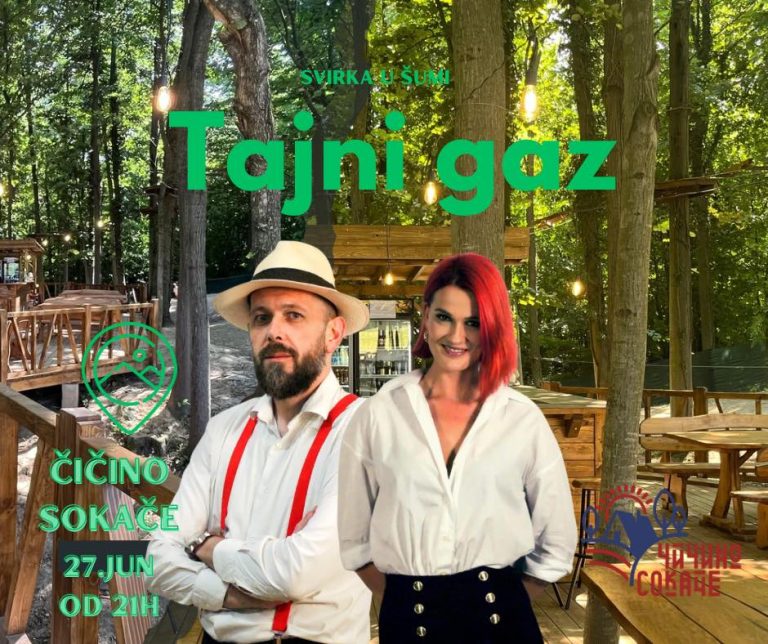 U petak prvo unplugged veče Tajnog gaza pod krošnjama Čičinog sokačeta