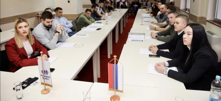 Mladi Narodnog fronta u Brčkom: Javni nastup i politička kampanja