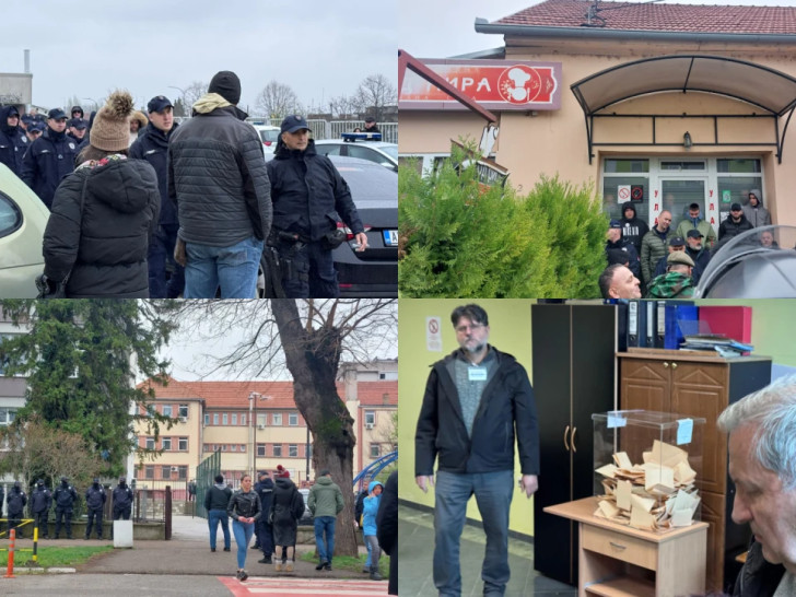 Izbori u Srbiji: Tuče, napadi i razbijena vozila