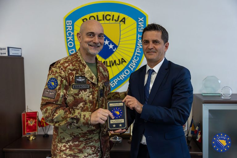 Komandant EUFOR-a boravio u zvaničnoj posjeti PBD BiH