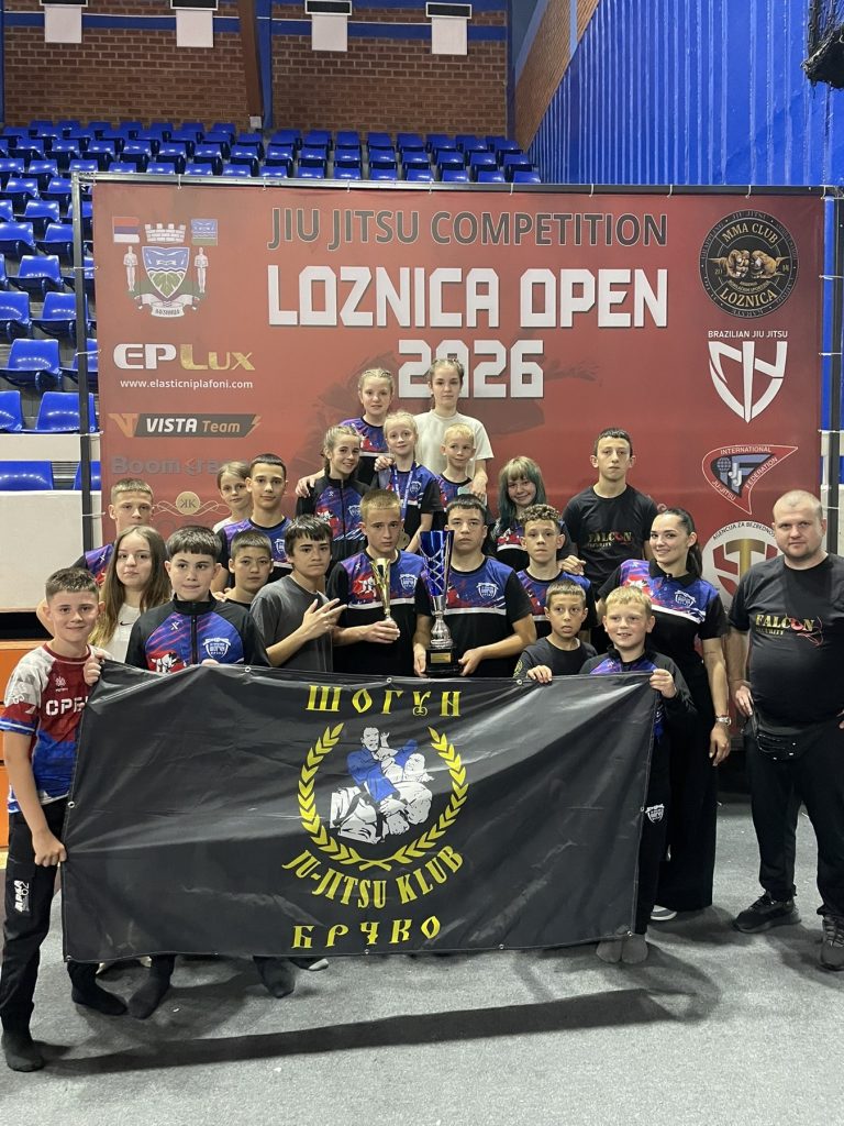 Brčko: Ju Jitsu klub Šogun zablistao na turniru „Loznica Open 2026“ u konkurenciji 27 klubova
