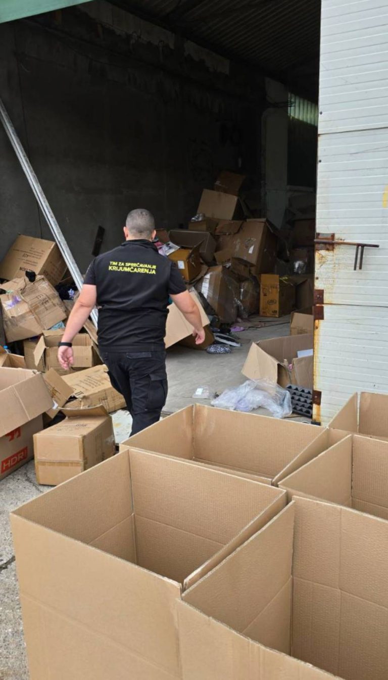 UIO/UNO BiH: Zaplijenjena roba vrijedna 253.600 KM