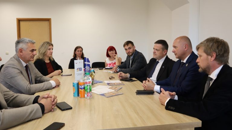 Gradonačelnik, zajedno sa delegacijom Češke Republike, posjetio SEI centar