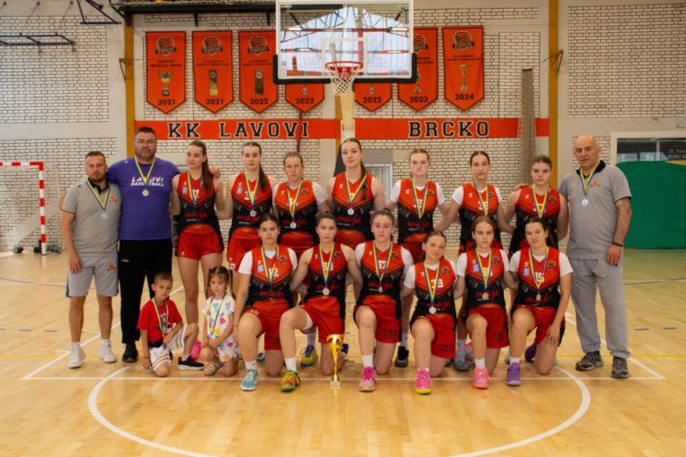 Brčko: Juniorke KK “Lavovi” vicešapioni u BiH