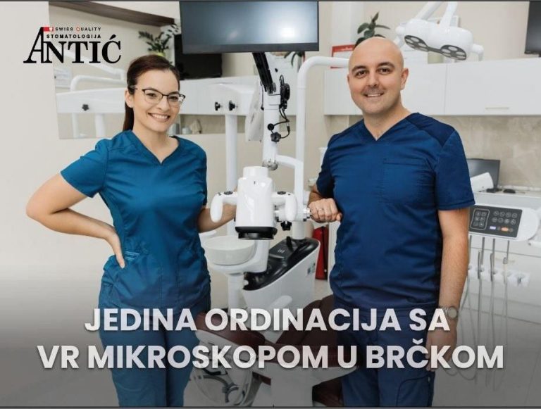 Revolucija u Brčkom: Stomatologija Antić jedina ordinacija u gradu koja koristi VR stomatološki mikroskop