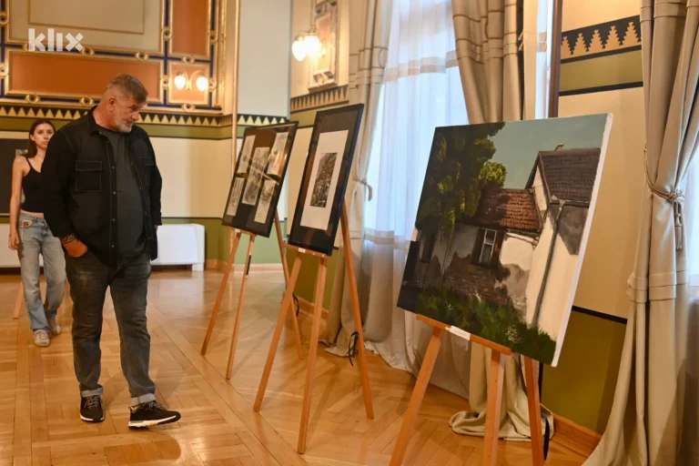 Otvorena izložba “Osoj i Prisoj” Erdoana Morankića, pogled na pejzažni opus tragično stradalog umjetnika