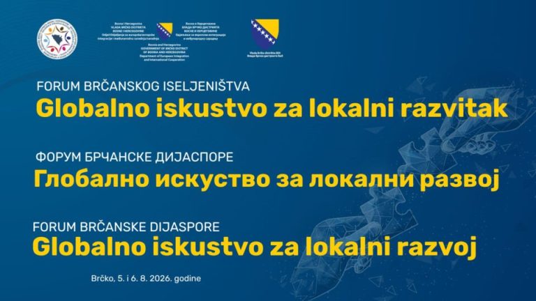 Forum brčanske dijaspore 2026: Globalno iskustvo za lokalni razvoj