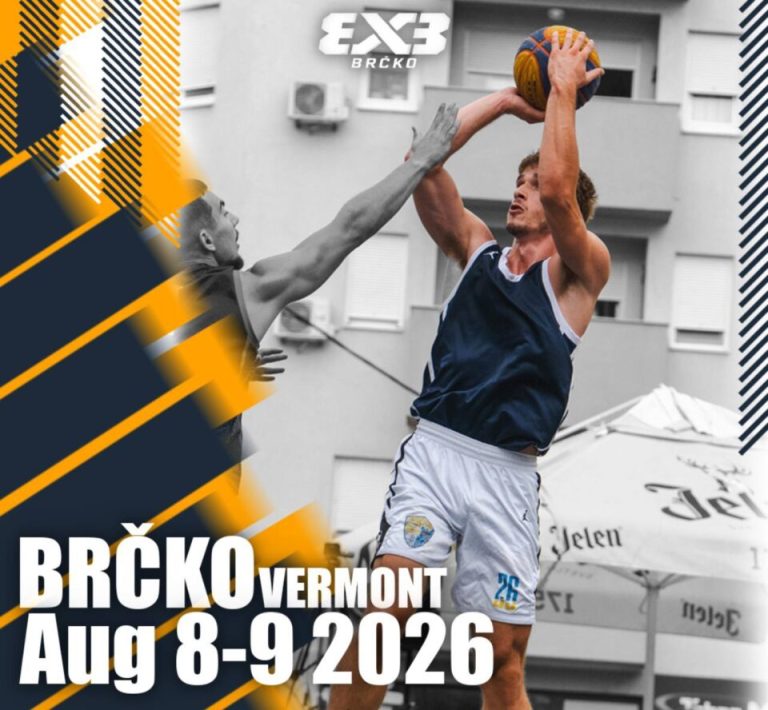Brčko: Četvrti 3×3 basket turnir u Brčkom 8. i 9. avgusta, prijave u toku