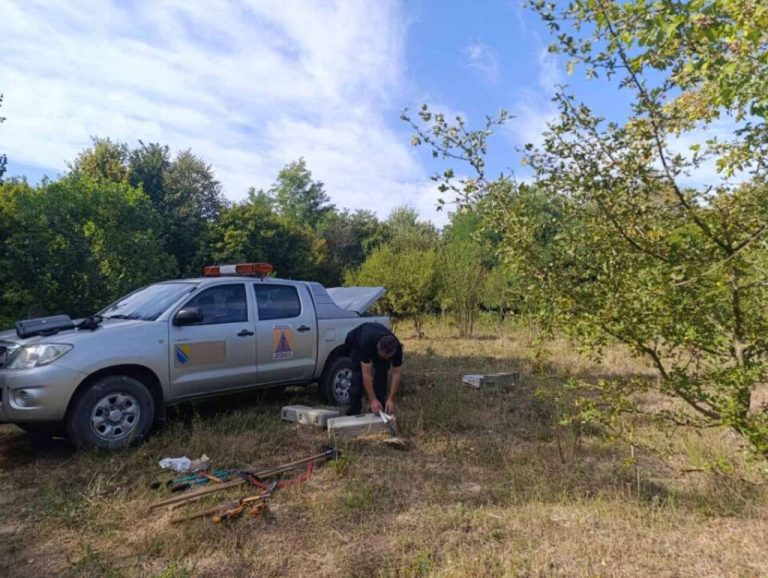 U Brčkom pronađeni dijelovi uništenih minsko-eksplozivnih sredstava