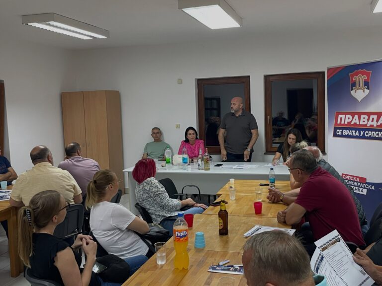 SDS u Krbetima: Snažna podrška kandidatima