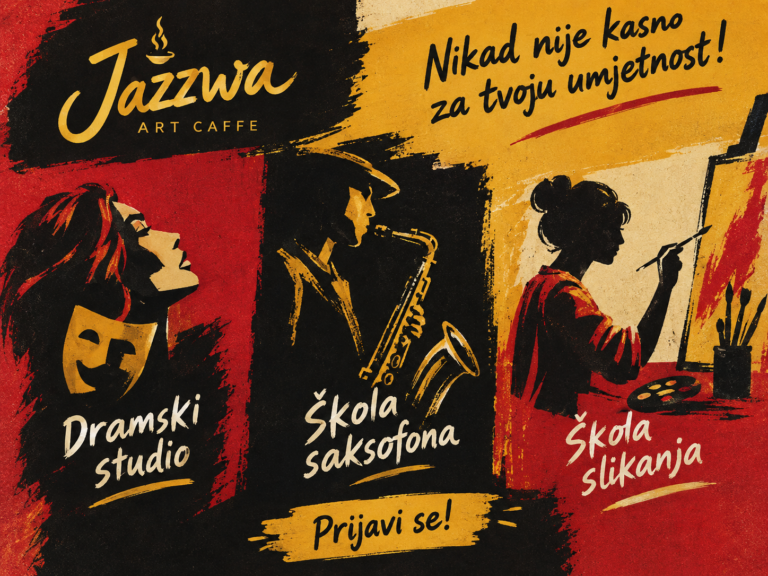 Jazzwa otvara vrata glumi, muzici i slikarstvu: Od kafića do prostora u kojem se umjetnost stvara